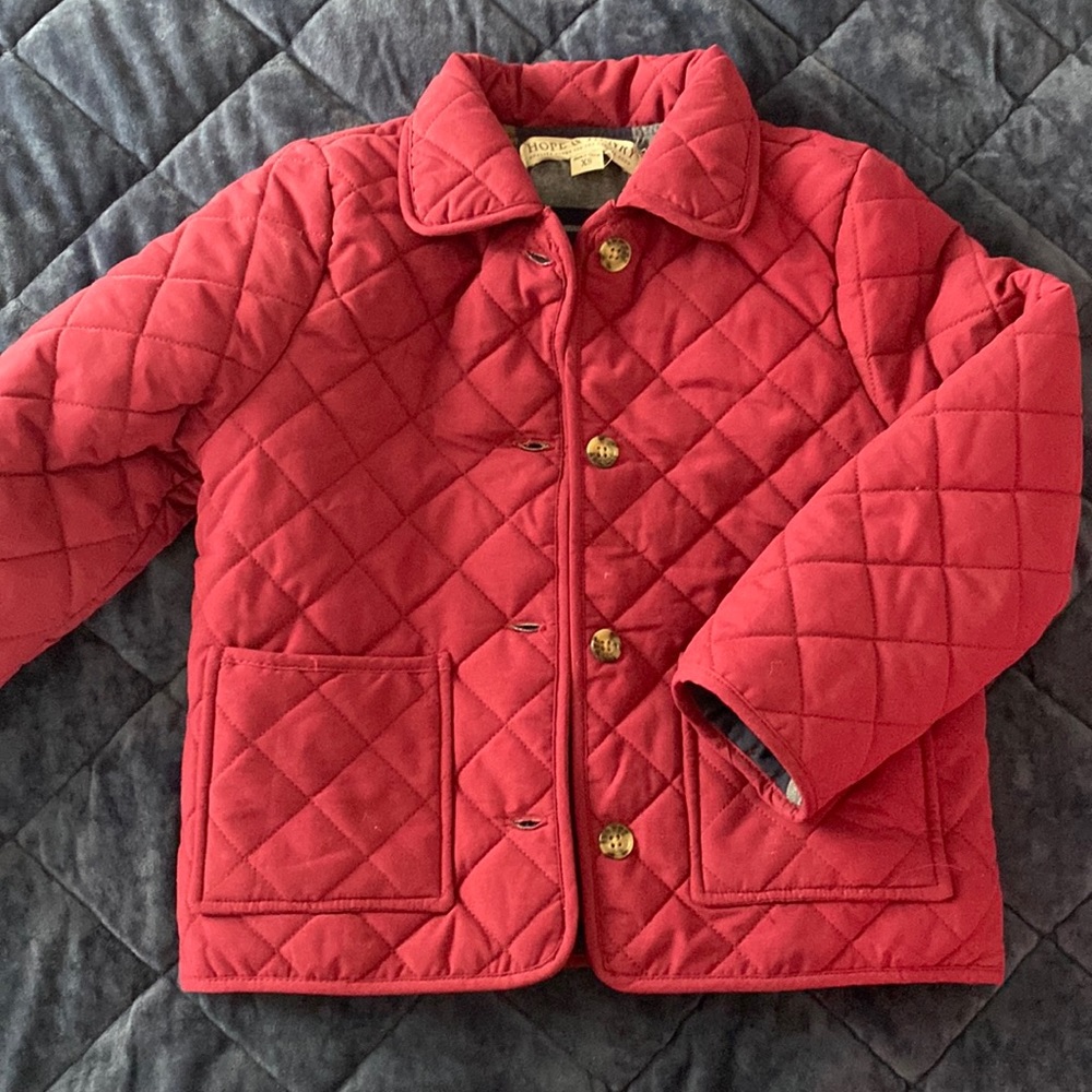 Girls Hope and Henry quilted jacket